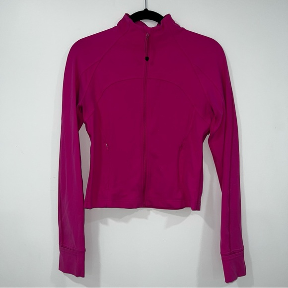 lululemon athletica Jackets & Blazers - Lululemon Athletica Fuchsia Zip-Up Jacket